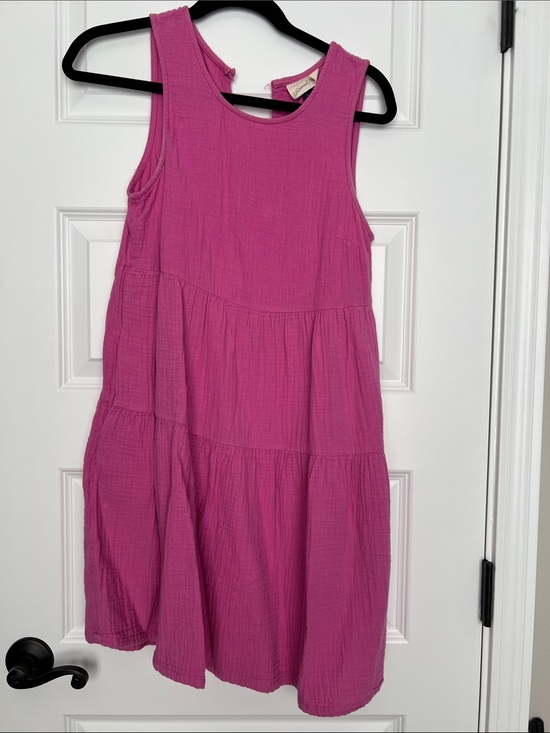 Universal Thread Dresses & Skirts - Universal Thread Sleeveless Tiered Midi Dress in Bright Pink